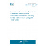 UNE EN ISO 18393-1:2024 Thermal insulation products - Determination of settlement - Part 1: Loose-fill insulation for ventilated attics simulating humidity and temperature cycling (ISO 18393-1:2023)