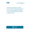 UNE EN IEC 62391-1:2022 Fixed electric double-layer capacitors for use in electric and electronic equipment - Part 1: Generic specification (Endorsed by Asociación Española de Normalización in January of 2023.)