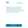 UNE EN 3660-036:2009 Aerospace series - Cable outlet accessories for circular and rectangular electrical and optical connectors - Part 036: spacer pad for cable outlet, style Z - Product standard (Endorsed by AENOR in December of 2009.)