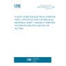 UNE EN 60674-3-1:1999 PLASTIC FILMS FOR ELECTRICAL PURPOSES. PART 3: SPECIFICATIONS FOR INDIVIDUAL MATERIALS. SHEET 1: BIAXIALLY ORIENTED POLYPROPYLENE (PP) FILM FOR CAPACITORS.