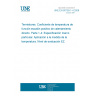 UNE EN 60738-1-4:2008 Thermistors- Directly heated positive step-function temperature coefficient- Part 1-4: Blank detail specification- Sensing application- Assessment level EZ