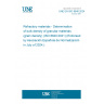 UNE EN ISO 8840:2024 Refractory materials - Determination of bulk density of granular materials (grain density) (ISO 8840:2021) (Endorsed by Asociación Española de Normalización in July of 2024.)