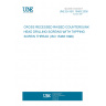 UNE EN ISO 15483:2000 CROSS RECESSED RAISED COUNTERSUNK HEAD DRILLING SCREWS WITH TAPPING SCREW THREAD (ISO 15483:1999)