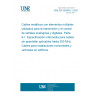 UNE EN 50288-6-1:2021 Multi-element metallic cables used in analogue and digital communication and control - Part 6-1: Sectional specification for unscreened cables characterised up to 250 MHz - Horizontal and building backbone cables