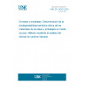 UNE EN 14047:2003 Packaging - Determination of the ultimate aerobic biodegradability of packaging materials in an aqueous medium - Method by analysis of evolved carbon dioxide.