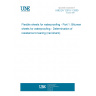 UNE EN 12310-1:2000 Flexible sheets for waterproofing - Part 1: Bitumen sheets for waterproofing - Determination of resistance to tearing (nail shank)