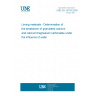 UNE EN 15704:2009 Liming materials - Determination of the breakdown of granulated calcium and calcium/magnesium carbonates under the influence of water