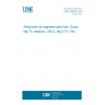 UNE 38625:1977 WROUGHT MAGNESIUM ALLOYS. GROUP MG-TH. ALLOY L-6513 MG-3 TH 1 MN.