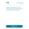 UNE EN ISO 13078-2:2017 Dentistry - Dental furnace - Part 2: Test method for evaluation of furnace programme via firing glaze (ISO 13078-2:2016)