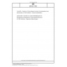 DIN EN 17644 Foodstuffs - Detection of food allergens by liquid chromatography-mass spectrometry (LC-MS) methods - General considerations