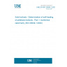 UNE EN ISO 20049-1:2021 Solid biofuels - Determination of self-heating of pelletized biofuels - Part 1: Isothermal calorimetry (ISO 20049-1:2020)