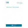 UNE ISO 123:2013 Rubber latex — Sampling