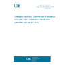 UNE EN ISO 2812-1:2018 Paints and varnishes - Determination of resistance to liquids - Part 1: Immersion in liquids other than water (ISO 2812-1:2017)