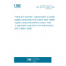 UNE EN ISO 11890-1:2024 Paints and varnishes - Determination of volatile organic compounds (VOC) and/or semi volatile organic compounds (SVOC) content - Part 1: Gravimetric method for VOC determination (ISO 11890-1:2024)