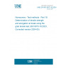 UNE EN ISO 9073-18:2024 Nonwovens - Test methods - Part 18: Determination of tensile strength and elongation at break using the grab tensile test (ISO 9073-18:2023, Corrected version 2024-05)