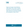 UNE CEN/TS 17774:2022 Organic and organo-mineral fertilizers - Determination of the content of specific elements by ICP-AES after extraction by water (Endorsed by Asociación Española de Normalización in May of 2022.)