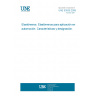 UNE 53535:2008 Elastomers. Rubber products in automotive applications. Characteristics and designation.