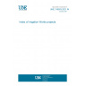 UNE 318003:2021 IN Index of irrigation Works projects