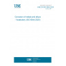 UNE EN ISO 8044:2020 Corrosion of metals and alloys - Vocabulary (ISO 8044:2020)