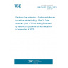 UNE EN ISO 17573-3:2023 Electronic fee collection - System architecture for vehicle-related tolling - Part 3: Data dictionary (ISO 17573-3:2023) (Endorsed by Asociación Española de Normalización in September of 2023.)