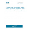 UNE EN 3852:2002 Aerospace series - Pipe couplings, 60°, spherical, in titanium alloy TI-P64001 - Straight unions, welded, threaded (Endorsed by AENOR in January of 2003.)