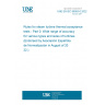 UNE EN IEC 60953-0:2022 Rules for steam turbine thermal acceptance tests - Part 0: Wide range of accuracy for various types and sizes of turbines (Endorsed by Asociación Española de Normalización in August of 2022.)