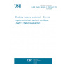 UNE EN IEC 62052-11:2022/A12:2024 Electricity metering equipment - General requirements, tests and test conditions - Part 11: Metering equipment