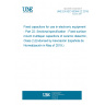 UNE EN IEC 60384-22:2019 Fixed capacitors for use in electronic equipment - Part 22: Sectional specification - Fixed surface mount multilayer capacitors of ceramic dielectric, Class 2 (Endorsed by Asociación Española de Normalización in May of 2019.)