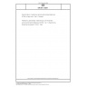 DIN EN 1528-1 Determination of pesticides and polychlorinated biphenyls (PCBs) in fatty food - Part 1: General