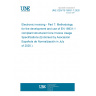 UNE CEN/TS 16931-7:2020 Electronic invoicing - Part 7: Methodology for the development and use of EN 16931-1 compliant structured Core Invoice Usage Specifications (Endorsed by Asociación Española de Normalización in July of 2020.)