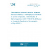 UNE EN ISO 17139:2022 Fine ceramics (advanced ceramics, advanced technical ceramics) - Thermophysical properties of ceramic composites - Determination of thermal expansion (ISO 17139:2014) (Endorsed by Asociación Española de Normalización in May of 2022.)