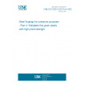 UNE EN 10222-4:2017+A1:2022 Steel forgings for pressure purposes - Part 4: Weldable fine grain steels with high proof strength