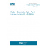 UNE EN ISO 3451-5:2003 Plastics -- Determination of ash -- Part 5: Poly(vinyl chloride). (ISO 3451-5:2002)