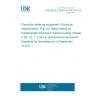 UNE EN IEC 62053-24:2021/A11:2021 Electricity metering equipment - Particular requirements - Part 24: Static meters for fundamental component reactive energy (classes 0,5S, 1S, 1, 2 and 3) (Endorsed by Asociación Española de Normalización in September of 2021.)