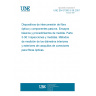 UNE EN 61300-3-36:2001 Fibre optic interconnecting devices and passive components - Basic test and measurement procedures -- Part 3-36: Examinations and measurements - Measurement methods for the inside and outside diameters of fibre optic connector ferrules.