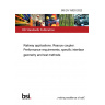 BS EN 15020:2022 Railway applications. Rescue coupler. Performance requirements, specific interface geometry and test methods