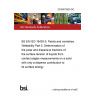 23/30475820 DC BS EN ISO 19403-5. Paints and varnishes. Wettability Part 5. Determination of the polar and dispersive fractions of the surface tension of liquids from contact angles measurements on a solid with only a disperse contribution to its surface energy