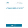 UNE EN ISO 21061:2022 Footwear - Chemical tests - General principles on the preparation of samples (ISO 21061:2021)