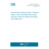 UNE EN ISO 23864:2022 Non-destructive testing of welds - Ultrasonic testing - Use of automated total focusing technique (TFM) and related technologies (ISO 23864:2021)