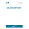 UNE EN 12833:2001 Skylight and conservatory roller shutters - Resistance to snow load - Test method.