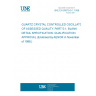 UNE EN 60679-5-1:1998 QUARTZ CRYSTAL CONTROLLED OSCILLATORS OF ASSESSED QUALITY. PART 5-1: BLANK DETAIL SPECIFICATION. QUALIFICATION APPROVAL (Endorsed by AENOR in November of 1998.)