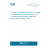 UNE EN ISO 11688-2:2001 Acoustics - Recommended practice for the design of low-noise machinery and equipment - Part 2: Introduction to the physics of low-noise design. (ISO/TR 11688-2:1998)