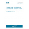 UNE EN 2053:2017 Aerospace series - U-section aluminium alloy folded profiles - Dimensions (Endorsed by Asociación Española de Normalización in September of 2017.)