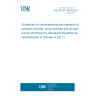 UNE EN IEC 60545:2021 Guidelines for commissioning and operation of hydraulic turbines, pump-turbines and storage pumps (Endorsed by Asociación Española de Normalización in October of 2021.)