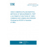 UNE EN 61146-4:1998 VIDEO CAMERAS (PAL/SECAM/NTSC). METHDOS OF MEASUREMENTS. PART 4: AUTOMATIC FUNCTIONS OF VIDEO CAMERAS AND CAMERA-RECORDERS (Endorsed by AENOR in November of 1998.)