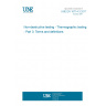 UNE EN 16714-3:2017 Non-destructive testing - Thermographic testing - Part 3: Terms and definitions