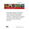 24/30477770 DC BS ISO 30302:2022/Amd 1 Information and documentation - Management systems for records - Guidelines for implementation. Amendment 1: Replace wrong word conformities in the section nonconformities and corrective actions and including climate change requirements