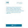 UNE EN 16278:2012 Animal feeding stuffs - Determination of inorganic arsenic by hydride generation atomic absorption spectrometry (HG-AAS) after microwave extraction and separation by solid phase extraction (SPE)