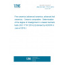 UNE EN ISO 17161:2016 Fine ceramics (advanced ceramics, advanced technical ceramics) - Ceramic composites - Determination of the degree of misalignment in uniaxial mechanical tests (ISO 17161:2014) (Endorsed by AENOR in June of 2016.)