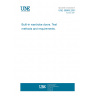 UNE 56869:2001 Built-in wardrobe doors. Test methods and requirements.